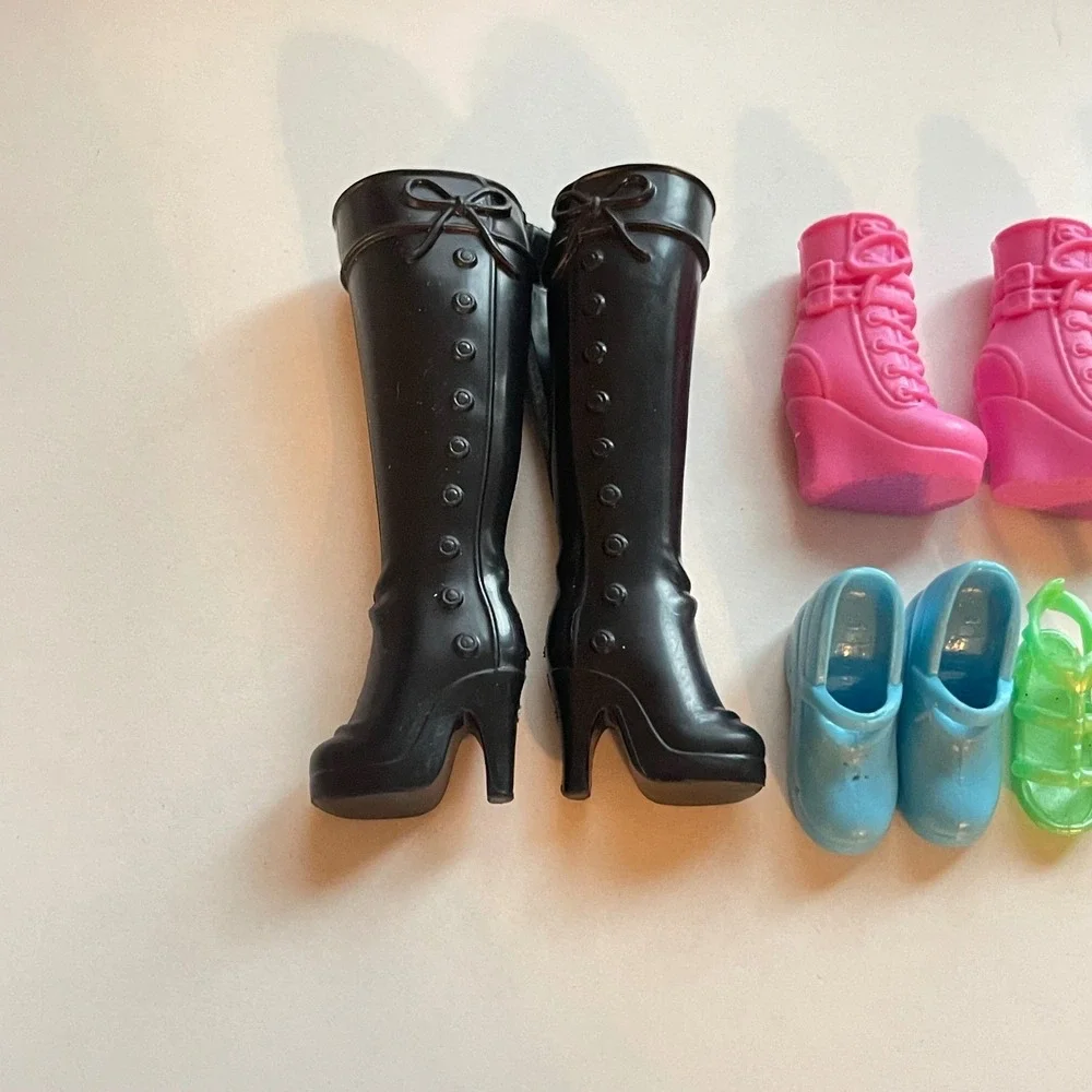 Y2K vtg barbie shoe Lot 2000s‎ heels wedges platform boots sneakers preppy party